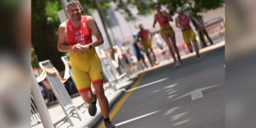 Carmelo Pérez, campeón mundial de duatlón paralímpico