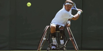 Martín de la Puente en Wimbledon 2025