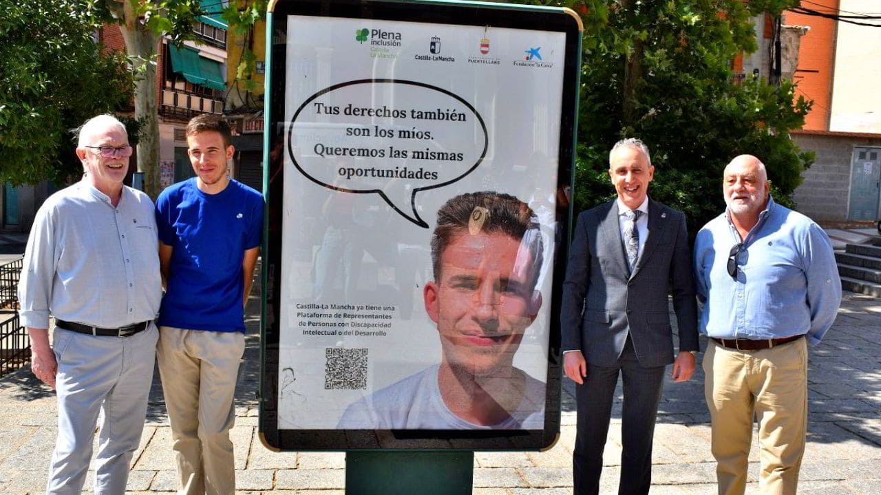 Pablo Díaz, protagonista de la nueva campaña de inclusión de la discapacidad