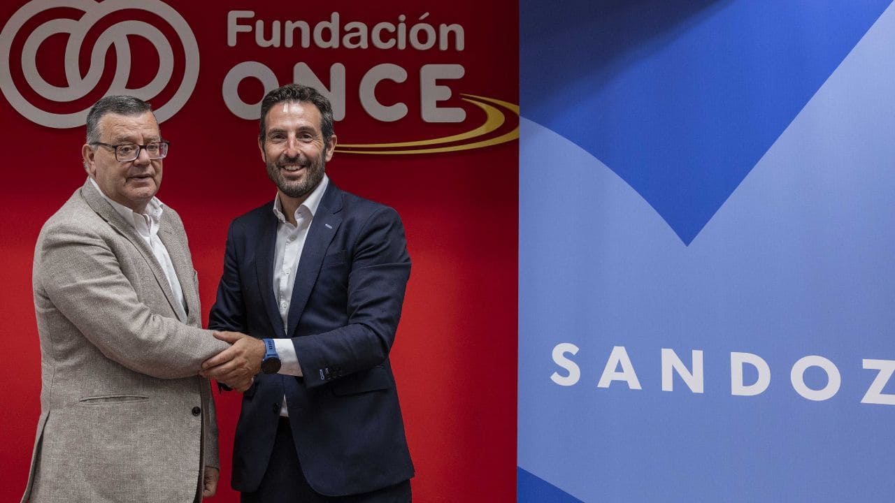 Fundación ONCE y Sandoz se unen para mejorar la vida de las personas con discapacidad
