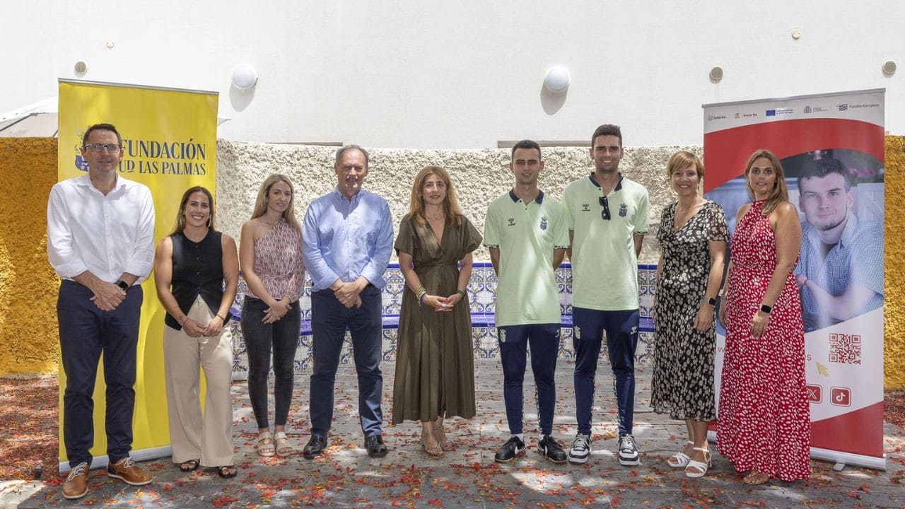 UD Las Palmas se suma a 'EntrenaTalento', para fomentar el empleo de deportistas con discapacidad