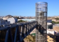 Ascensor panorámico de Cartagena, más accesible para las personas con discapacidad