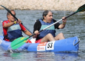 Descenso del Sella realizado por personas con discapacidad