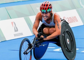 La triatleta paralímpica Eva Moral se pasa al cine