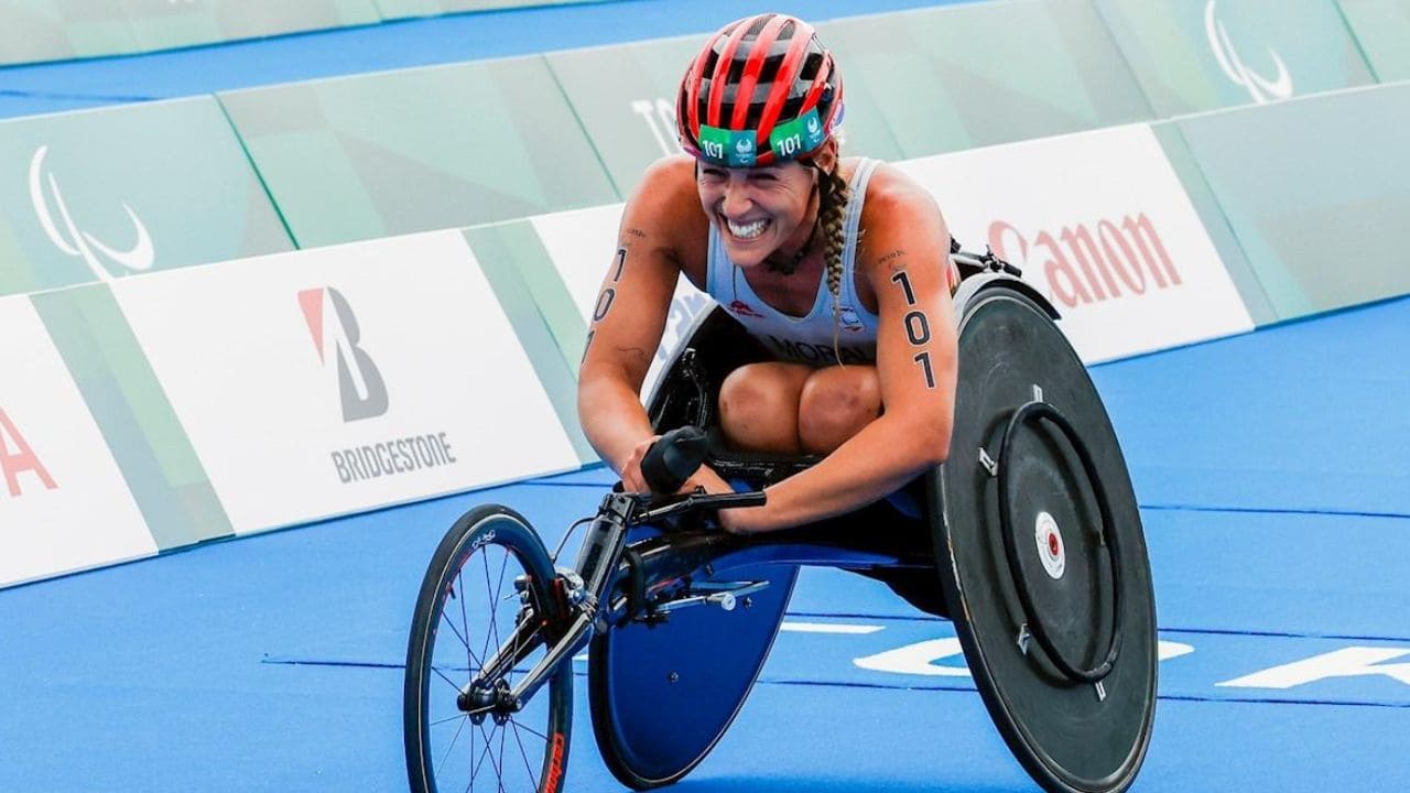 La triatleta paralímpica Eva Moral se pasa al cine