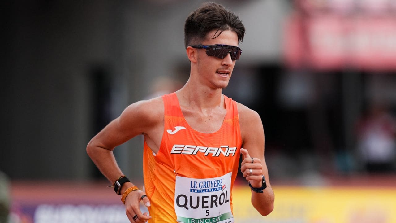 Joan Querol, joven con autismo, medalla de oro en el Campeonato de Europa sub-20 de atletismo