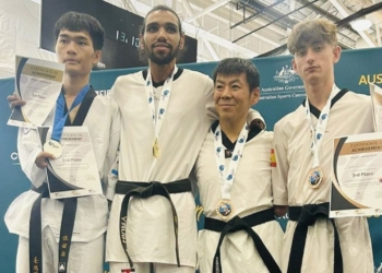 Joel Martín, medalla de bronce en la Copa de Oceanía