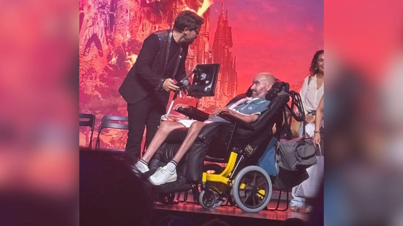 Juan Dávila en su show con Jordi Sabaté