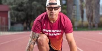 La historia de Mario, primer atleta sordociego de ultradistancia