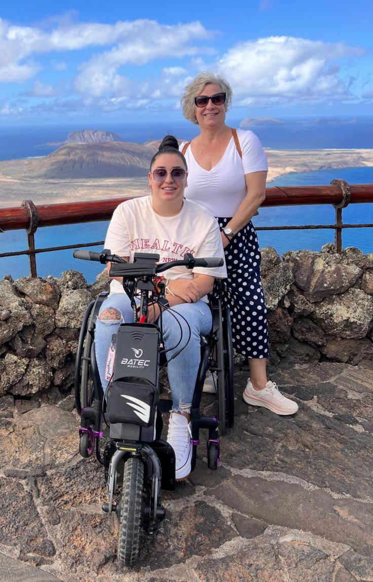 María, una joven con lesión medular y víctima del robo del motor de su silla: "Sentí que me habían quitado la libertad"