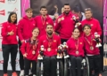 Selección española de parabádminton en el Internacional de Perú