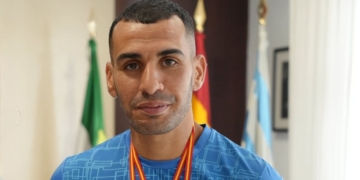 Falle Medi Raiss, atleta con discapacidad