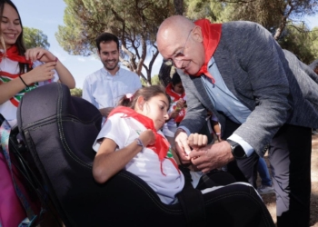 Fiestas de la Virgen de San Lorenzo de Valladolid en 2025, accesibles para las personas con discapacidad