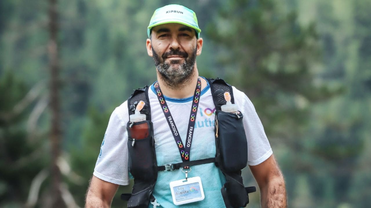 Francisco Fernández Caro, corredor autista