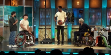 Broncano visibiliza el baloncesto en silla de ruedas con Scottie Pippen y 'Pincho' Ortega