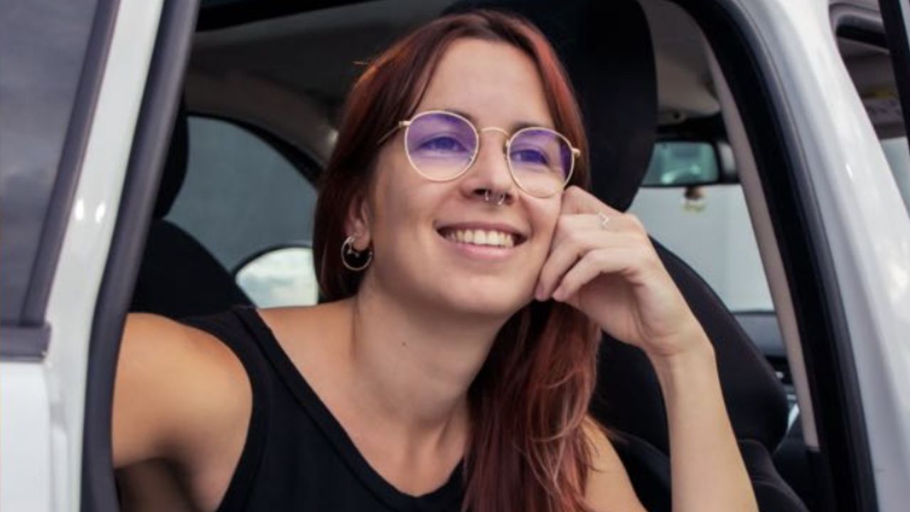 María García-Lomas, joven sorda