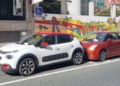 Dos conductores aparcan indebidamente en plazas reservadas PMR