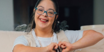 Majo Paiz, influencer con síndrome de Down