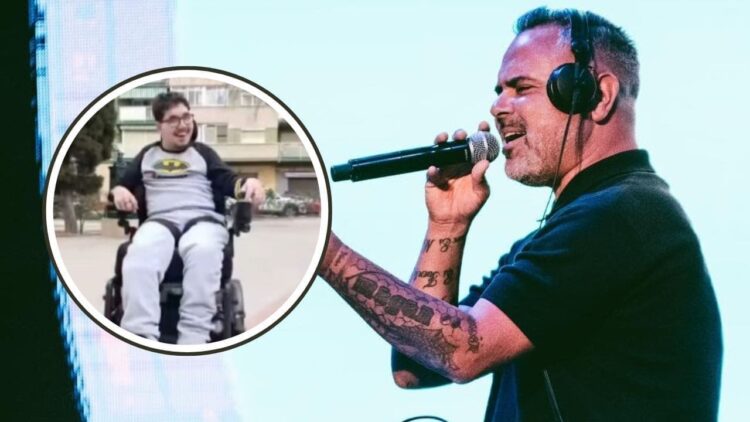 Cristóbal, un joven productor musical con meningoencefalitis que sueña con conocer a Juan Magan