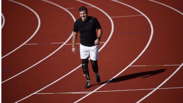 Pablo Giesenow, atleta que perdió las dos piernas en un accidente: "Si algo no tiene solución, tiene adaptación"